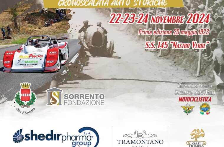 Corsa auto Storiche Sorrento - Sant'Agata Novembre 2024