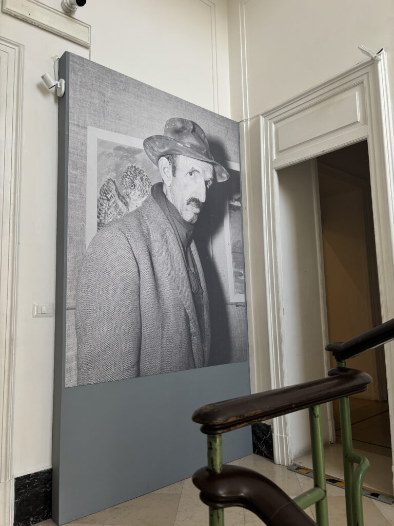 antonio ligabue exhibition sorrento villa fiorentino mypovsorrento 2024 emma ritter about sorrento portrait of the artist