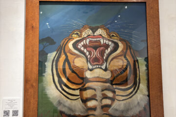 antonio ligabue exhibition sorrento villa fiorentino mypovsorrento 2024 Tiger's Head emma ritter about sorrento
