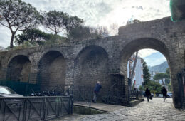Parsano Bastion restoration Ancient City Walls Sorrento Emma Ritter MyPovSorrento about Sorrento 2024