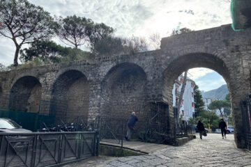 Parsano Bastion restoration Ancient City Walls Sorrento Emma Ritter MyPovSorrento about Sorrento 2024