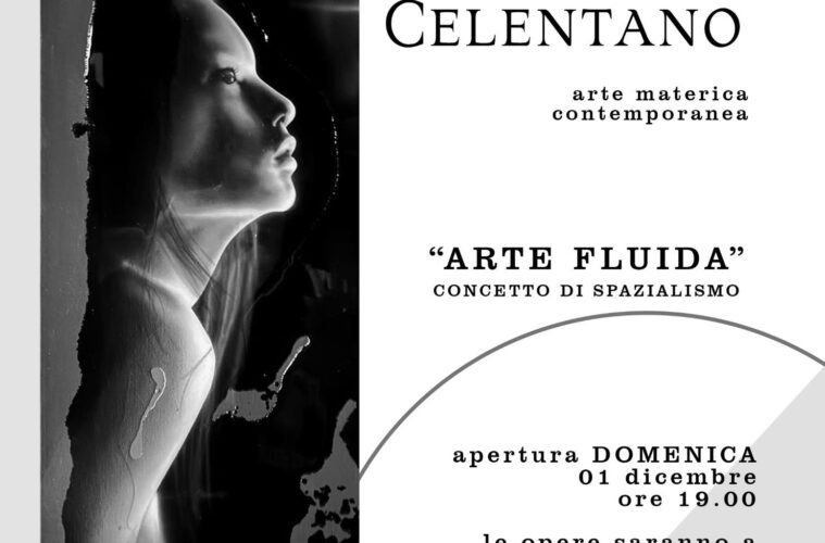 Personale Tony Celentano "Arte Fluida", mostra - palazzo comunale Vico Equense, 1-8 Dicembre 2024