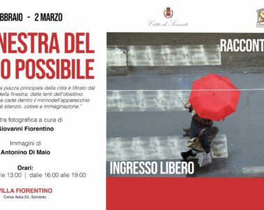 mostra fotografica Antonino Di Maio La Finestra del tempo possibile Sorrento Villa Fiorentino 2025 about sorrento