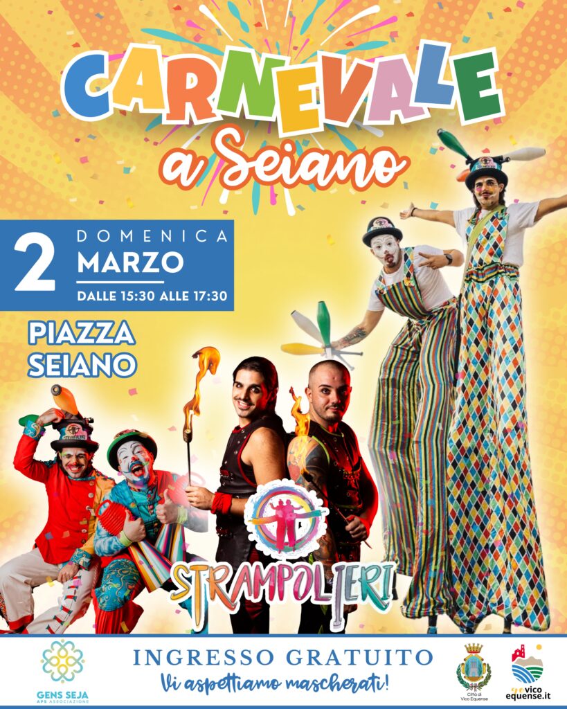 carnevale 2025 seiano vico equense programma