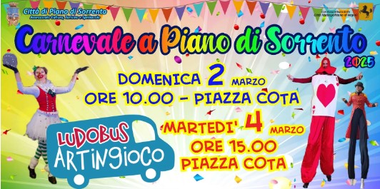 Carnevale 2025 Piano di Sorrento programma