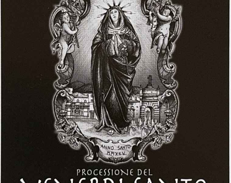 Processione Bianca Sorrento notte 2025 venerdì santo