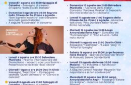 restate sintonizzati 2025 sant'agnello eventi di agosto