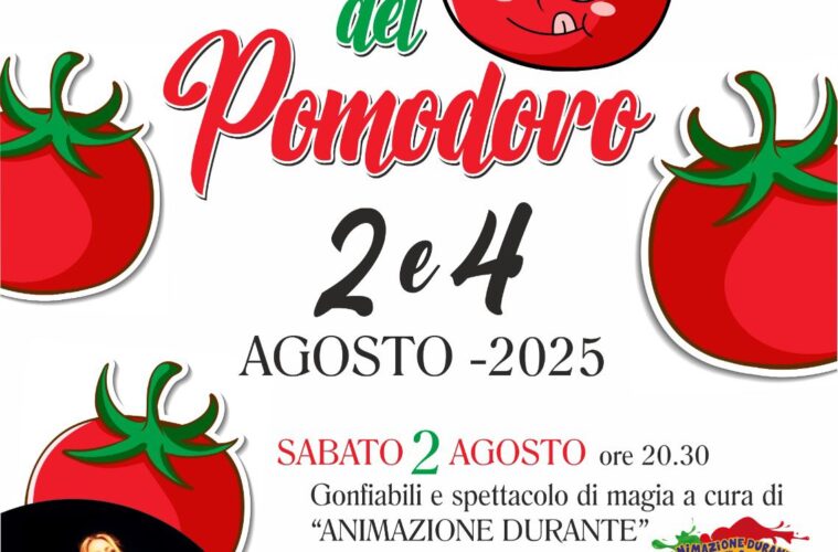Sagra del Pomodoro 2025 a Torca