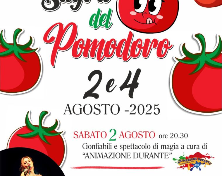 Sagra del Pomodoro 2025 a Torca