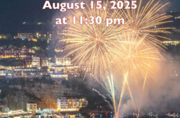 Ferragosto fuochi d'artificio Sorrento 2025