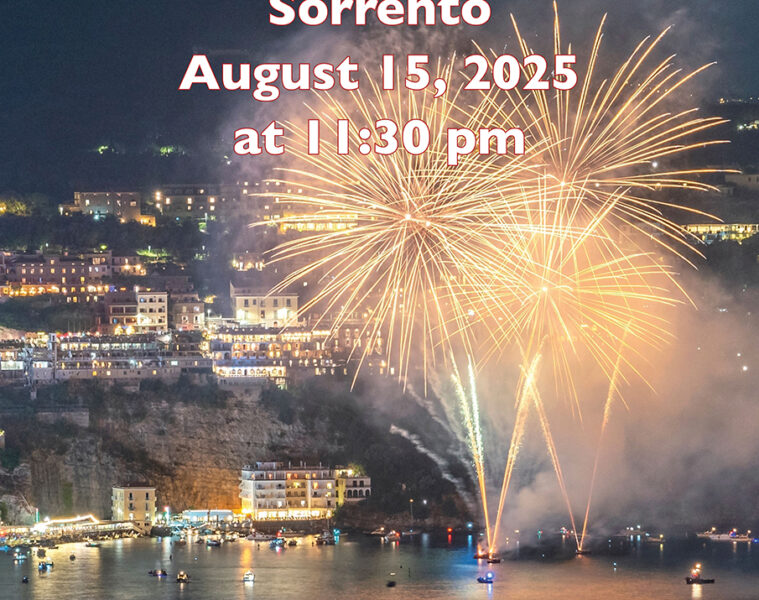 Sorrento&rsquo;s Ferragosto Fireworks
