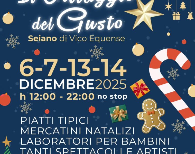 Il Villaggio del Gusto 2025 a Vico Equense