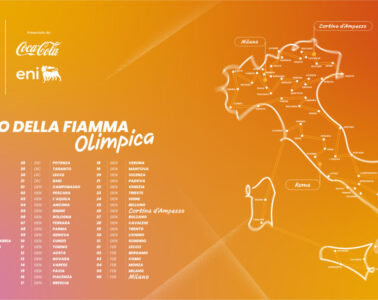 Fiamma Olimpica a Sorrento il 22 Dicembre
