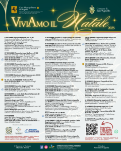 Locandina programma Natale 2025 Sant'Agnello