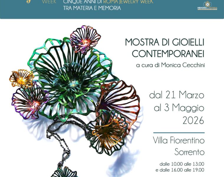 Mostra di gioielli Codice RJW Memoria Futura a Sorrento