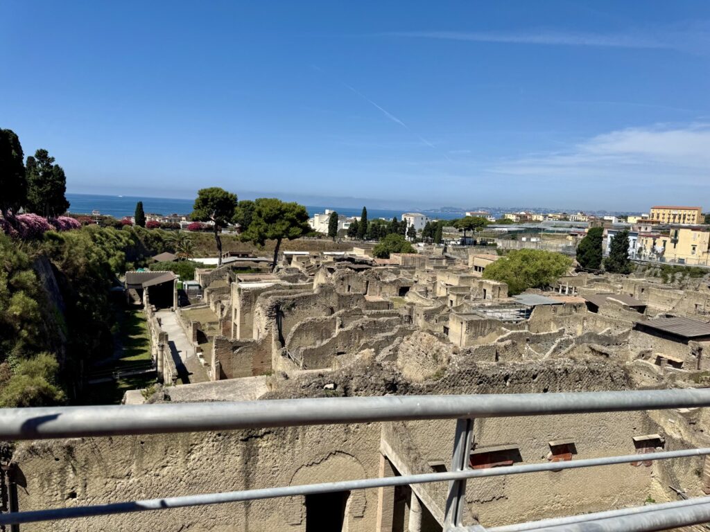 The ruins of the ancient town, Herculaneum