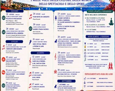 Eventi Estate Meta 2026