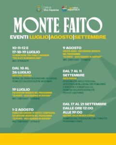 Monte Faito eventi estivi