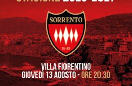 Presentazione Sorrento calcio 2026-27