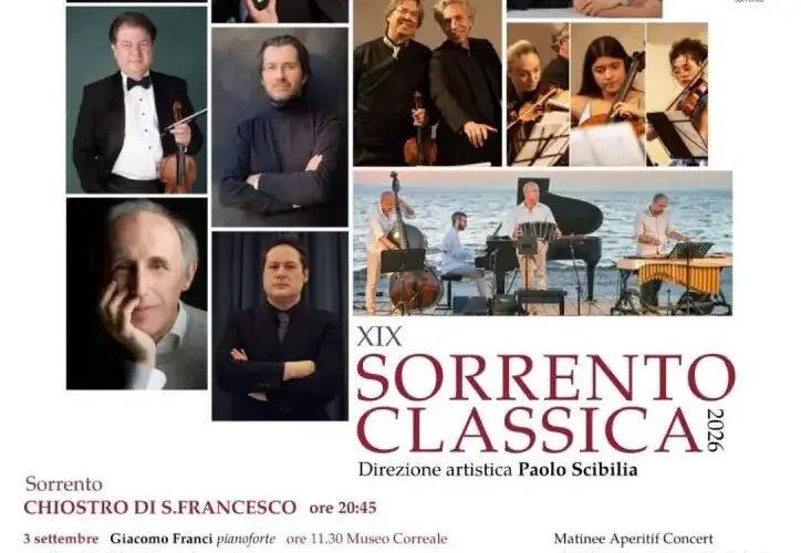 Sorrento Classica 2026 al Chiostro di San Francesco