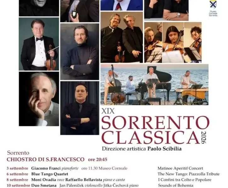 Sorrento Classica 2026 al Chiostro di San Francesco