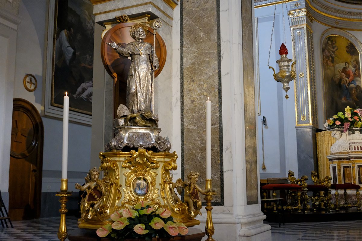 Statua Processione Sant'Antonino - Sorrento